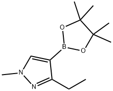 3-ethyl-1-methyl-4-(tetramethyl-1,3,2-dioxaborolan-2-yl)-1H-pyrazole