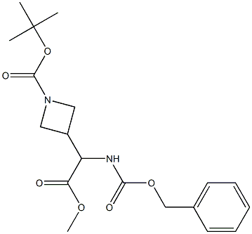 tert-Butyl 3-(1-(((benzyloxy)carbonyl)amino)-2-methoxy-2-oxoethyl)azetidine-1-carboxylate
