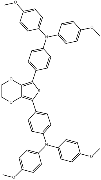 4,4'-(2,3-Dihydrothieno[3,4-b][1,4]dioxine-5,7-diyl)bis[N,N-bis(4-methoxyphenyl)aniline]