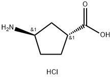 (1R,3R)-3-aminocyclopentane-1-carboxylic acid hydrochloride