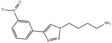 4-[4-(3-nitrophenyl)-1H-1,2,3-triazol-1-yl]butan-1-amine