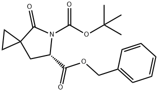 6-benzyl 5-tert-butyl (6S)-4-oxo-5-azaspiro[2.4]heptane-5,6-dicarboxylate