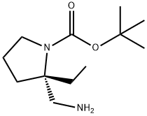 tert-butyl (2S)-2-(aminomethyl)-2-ethylpyrrolidine-1-carboxylate