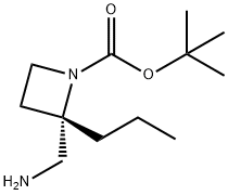 tert-butyl (2S)-2-(aminomethyl)-2-propylazetidine-1-carboxylate