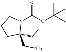 tert-butyl (2R)-2-(aminomethyl)-2-ethylpyrrolidine-1-carboxylate