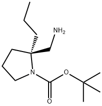 tert-butyl (2S)-2-(aminomethyl)-2-propylpyrrolidine-1-carboxylate