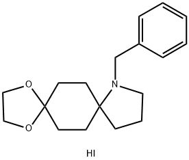 9-benzyl-1,4-dioxa-9-azadispiro[4.2.48.25]tetradecane hydroiodide