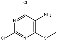 2,4-dichloro-6-(methylsulfanyl)pyrimidin-5-amine