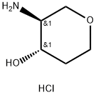 trans-3-amino-4-hydroxy-tetrahydropyran hydrochloride