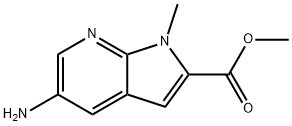 methyl 5-amino-1-methyl-1H-pyrrolo[2,3-b]pyridine-2-carboxylate