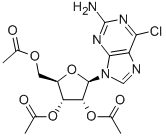 2',3',5'-Tri-O-acetyl-2-amino-6-chloropurine Riboside