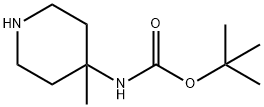 tert-butyl N-(4-methylpiperidin-4-yl)carbamate