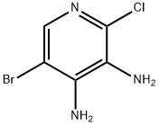 5-bromo-2-chloropyridine-3,4-diamine
