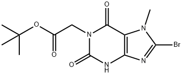 tert-butyl 2-(8-bromo-7-methyl-2,6-dioxo-2,3,6,7-tetrahydro-1H-purin-1-yl)acetate