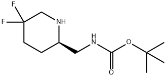 tert-butyl N-{[(2R)-5,5-difluoropiperidin-2-yl]methyl}carbamate