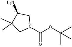 tert-butyl (4R)-4-amino-3,3-dimethylpyrrolidine-1-carboxylate