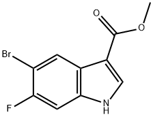 methyl 5-bromo-6-fluoro-1H-indole-3-carboxylate