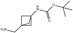 tert-butyl N-[3-(aminomethyl)bicyclo[1.1.1]pentan-1-yl]carbamate
