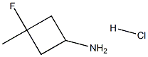 3-fluoro-3-methylcyclobutan-1-amine hydrochloride
