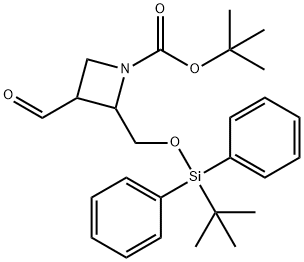 tert-butyl 2-{[(tert-butyldiphenylsilyl)oxy]methyl}-3-formylazetidine-1-carboxylate