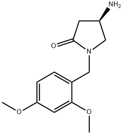 (4R)-4-amino-1-[(2,4-dimethoxyphenyl)methyl]pyrrolidin-2-one