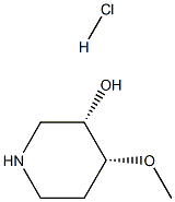 cis-4-methoxypiperidin-3-ol hydrochloride