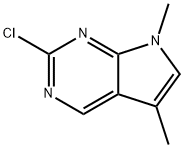 2-chloro-5,7-dimethyl-7H-pyrrolo[2,3-d]pyrimidine