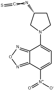 (R)-(-)-NBD-Py-NCS [=(R)-(-)-4-(3-Isothiocyanatopyrrolidin-1-yl)-7-nitro-2,1,3-benzoxadiazole] [HPLC Labeling Reagent for e.e. Determination]
