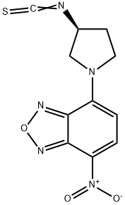 (S)-(+)-NBD-Py-NCS [=(S)-(+)-4-(3-Isothiocyanatopyrrolidin-1-yl)-7-nitro-2,1,3-benzoxadiazole] [HPLC Labeling Reagent for e.e. Determination]
