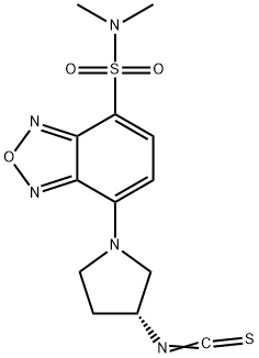 (R)-(-)-DBD-Py-NCS [=(R)-(-)-4-(N,N-Dimethylaminosulfonyl)-7-(3-isothiocyanatopyrrolidin-1-yl)-2,1,3-benzoxadiazole] [for HPLC Labeling]
