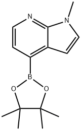 1-methyl-4-(tetramethyl-1,3,2-dioxaborolan-2-yl)-1H-pyrrolo[2,3-b]pyridine