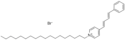 1-Octadecyl-4-(4-phenyl-1,3-butadienyl)pyridinium Bromide