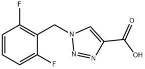1-(2,6-Difluorobenzyl)-1H-1,2,3-triazole-4-carboxylic acid