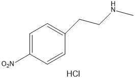 N-methyl-2-(4-nitrophenyl)ethylamine hydrochloride