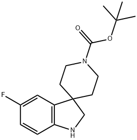 tert-Butyl 5-fluorospiro[indoline-3,4'-piperidine]-1'-carboxylate