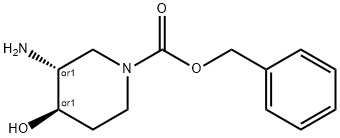trans-3-amino-1-cbz-4-hydroxypiperidine
