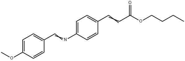 Butyl 4-[(4-Methoxybenzylidene)amino]cinnamate