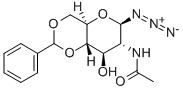 2-Acetamido-4,6-O-benzylidene-2-deoxy-β-D-glucopyranosyl Azide