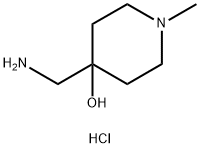 4-(aminomethyl)-1-methylpiperidin-4-ol hydrochloride