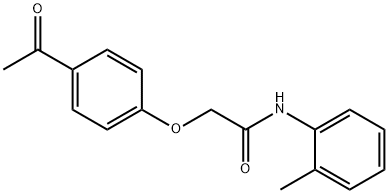 2-(4-Acetylphenoxy)-N-o-tolylacetamide