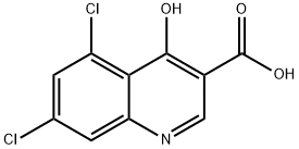 5,7-Dichloro-4-hydroxyquinoline-3-carboxylic acid