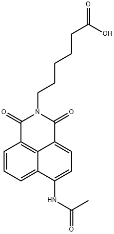 6-(4-Acetamido-1,8-naphthalamido)hexanoic acid