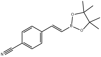 (E)-4-(2-(4,4,5,5-Tetramethyl-1,3,2-dioxaborolan-2-yl)vinyl)benzonitrile