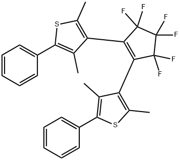 1,2-Bis(2,4-dimethyl-5-phenyl-3-thienyl)-3,3,4,4,5,5-hexafluoro-1-cyclopentene