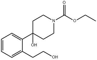 Ethyl 4-hydroxy-4-(2-(2-hydroxyethyl)phenyl)piperidine-1-carboxylate