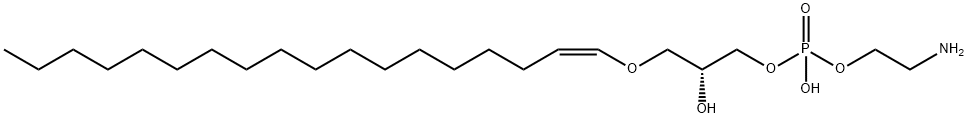 1-O-1'-(Z)-octadecenyl-2-hydroxy-sn-glycero-3-phosphoethanolamine