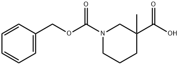 1-[(benzyloxy)carbonyl]-3-methylpiperidine-3-carboxylic acid