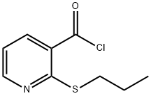 2-(Propylthio)pyridine-3-carbonyl chloride