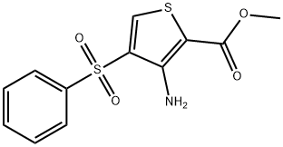 Methyl 3-amino-4-(phenylsulfonyl)thiophene-2-carboxylate