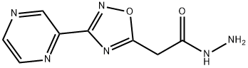 2-(3-(Pyrazin-2-yl)-1,2,4-oxadiazol-5-yl)acetohydrazide